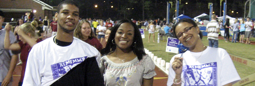 BMES members during the "<i>Relay for Life</i>"