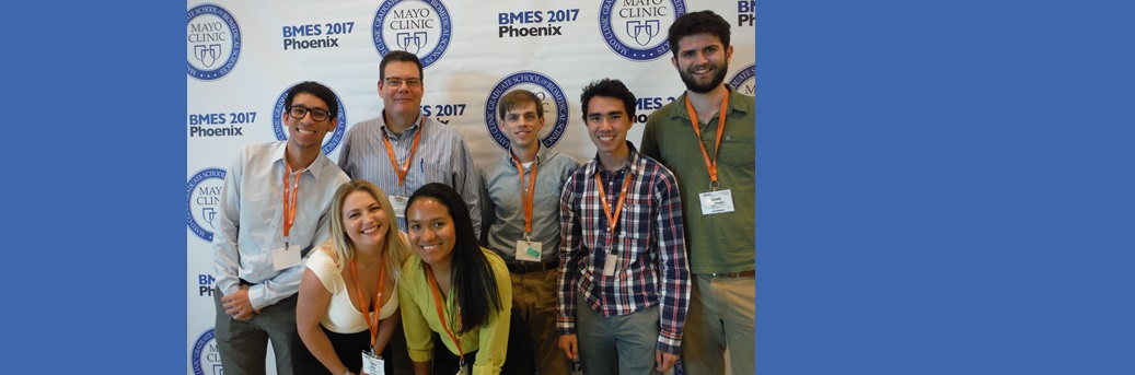 BMES Members and Advisor are excited for the 2017 BMES Annual Meeting