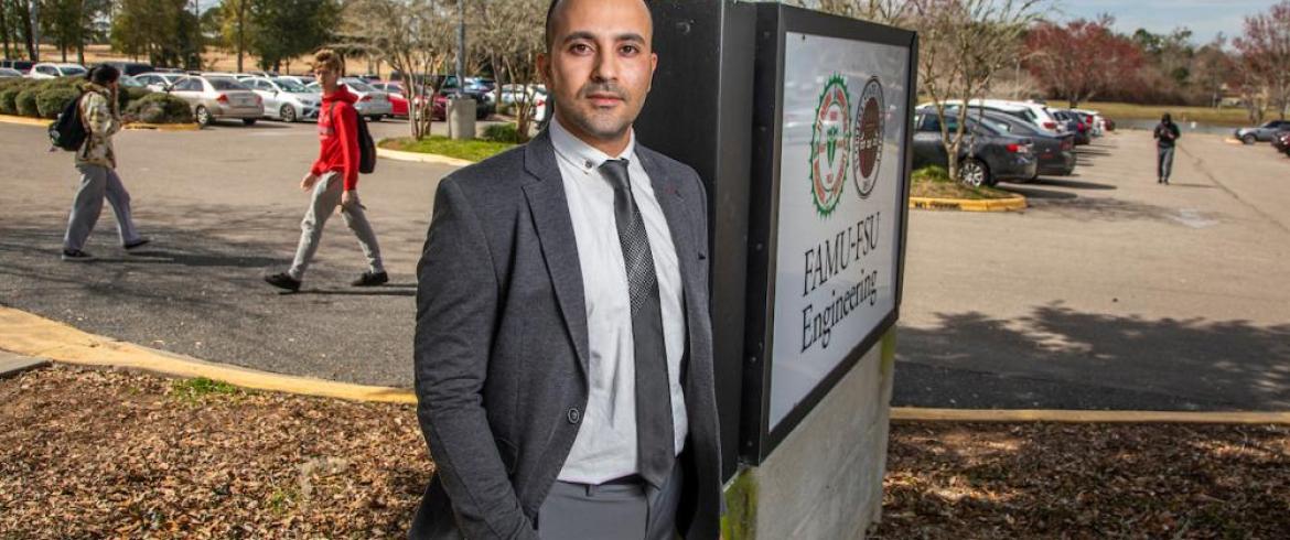 Mohammadreza Koloushani, a graduate research assistant in civil and environmental engineering at the FAMU-FSU College of Engineering and Florida State University